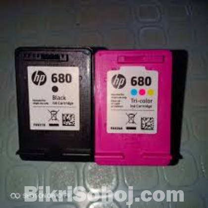 HP Genuine 680 Ink Adventage Cartridge Black and Color